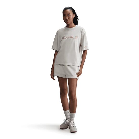 Nike Sportswear Women's Medium Light Orewood Just Do It T-Shirt Streetwear H1-1 - Picture 1 of 10